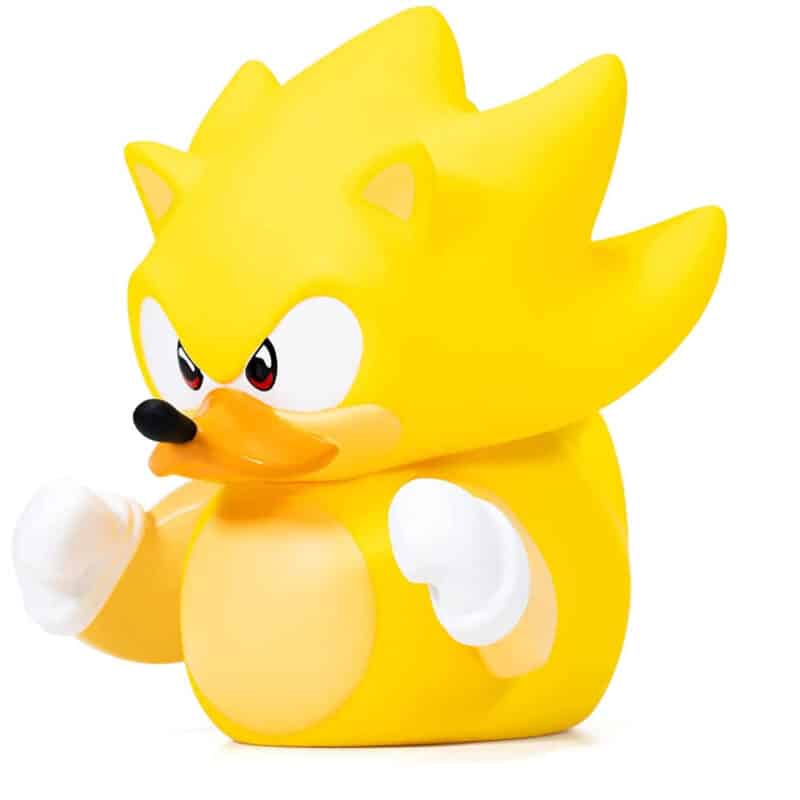 Sonic The Hedgehog Super Sonic TUBBZ Collectible Rubber Duck