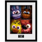 Five Nights at Freddy's framed print