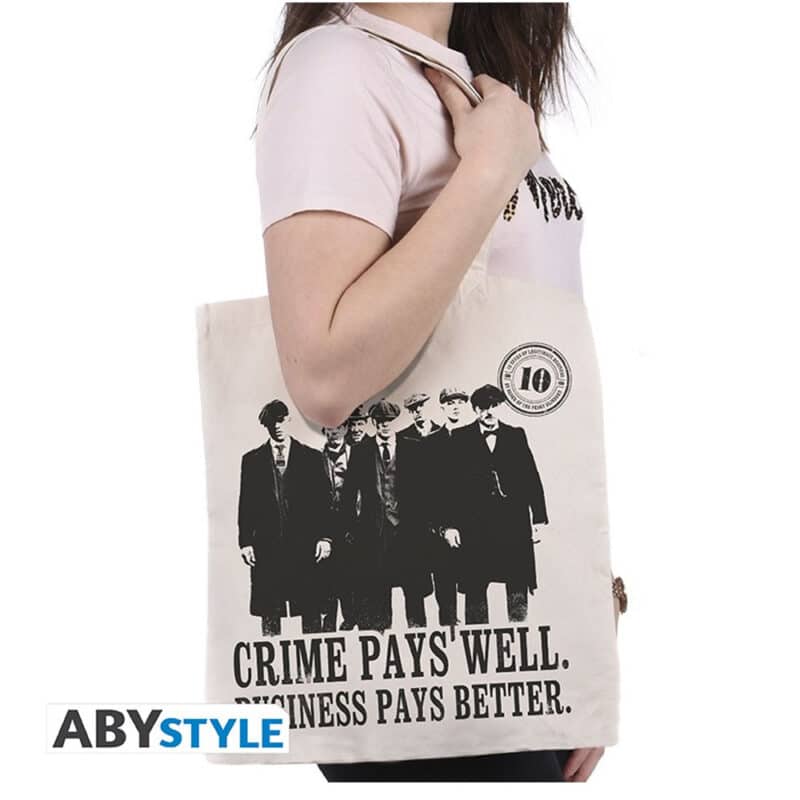 Peaky Blinders Tote Bag – Crime Pays