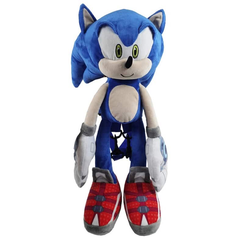 Sonic the Hedgehog plüüsist seljakott