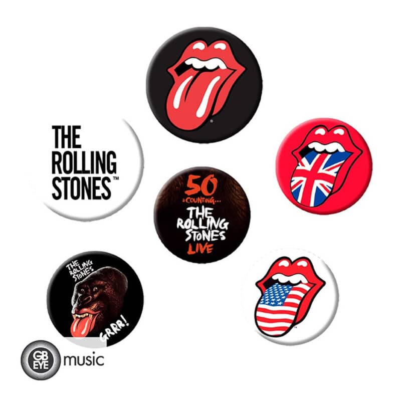 The Rolling Stones Badge Pack