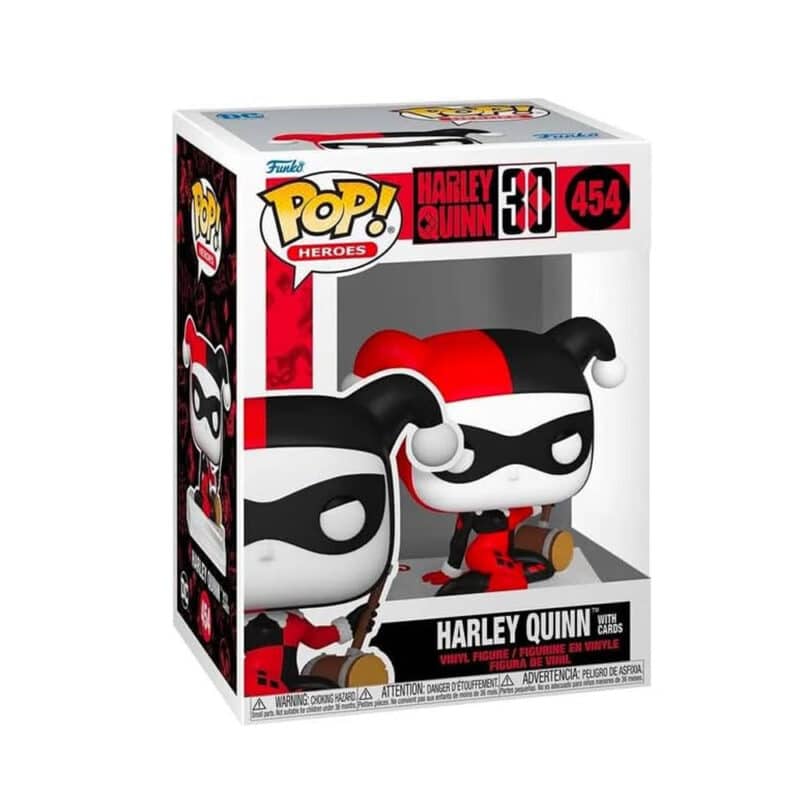 Funko Pop! Heroes: Harley Quinn – Harley with Cards