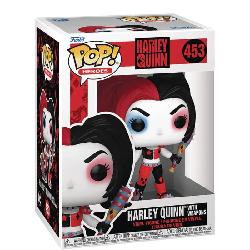 Funko Pop! Heroes: Harley Quinn – Harley with weapons