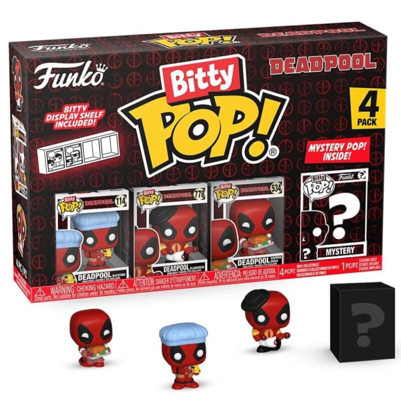 Funko Bitty POP! DC Comics Mini Collectible Toys – Deadpool