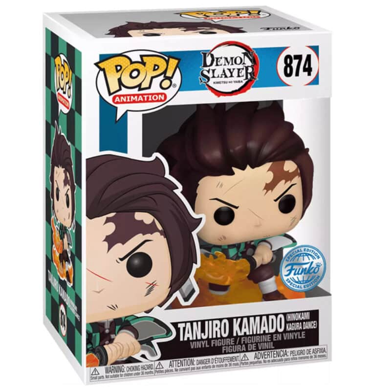 Funko POP! Animation: Demon Slayer – Tanjiro Kamado (Hinokami Kagura Dance)