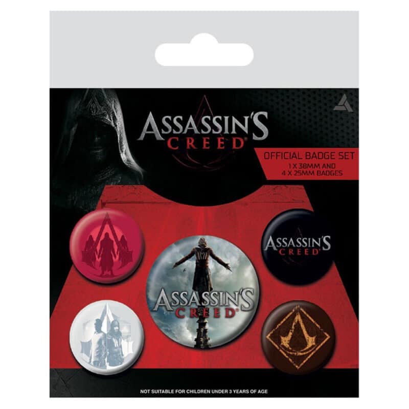 Assassins Creed Movie Badge Set