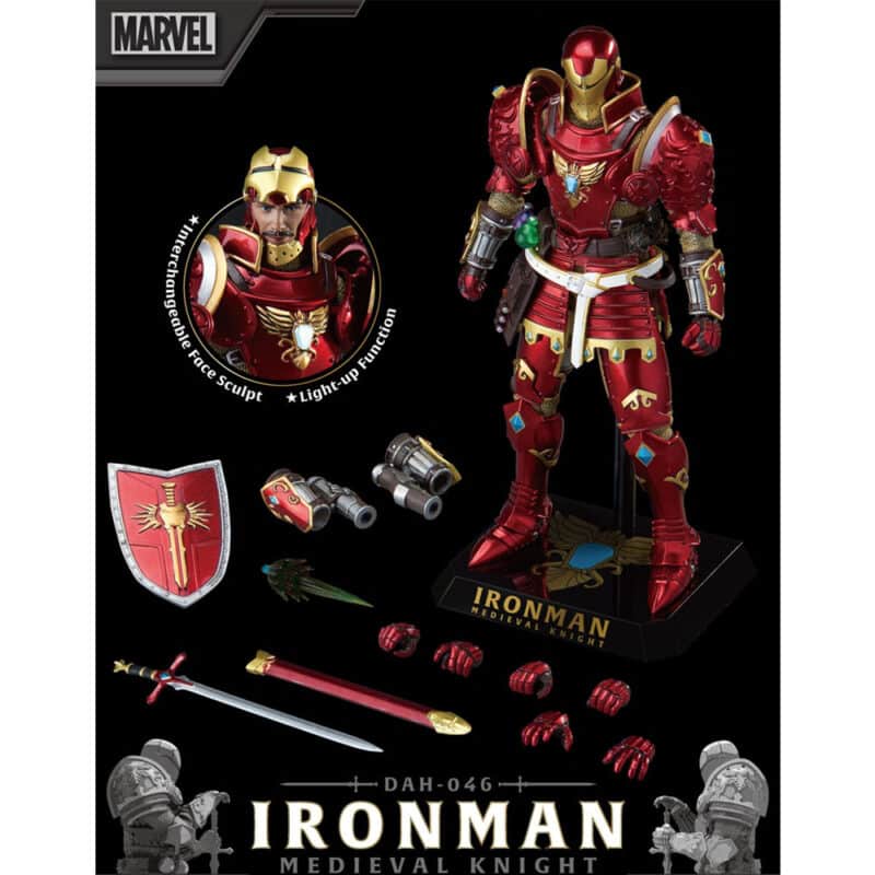 Beast Kingdom Dynamic 8ction Heroes: Medieval Knight Iron Man