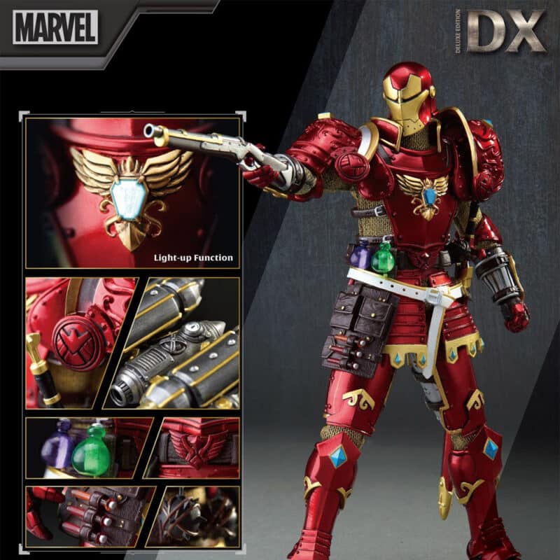 Beast Kingdom Dynamic 8ction Heroes: Medieval Knight Iron Man (Deluxe Version)