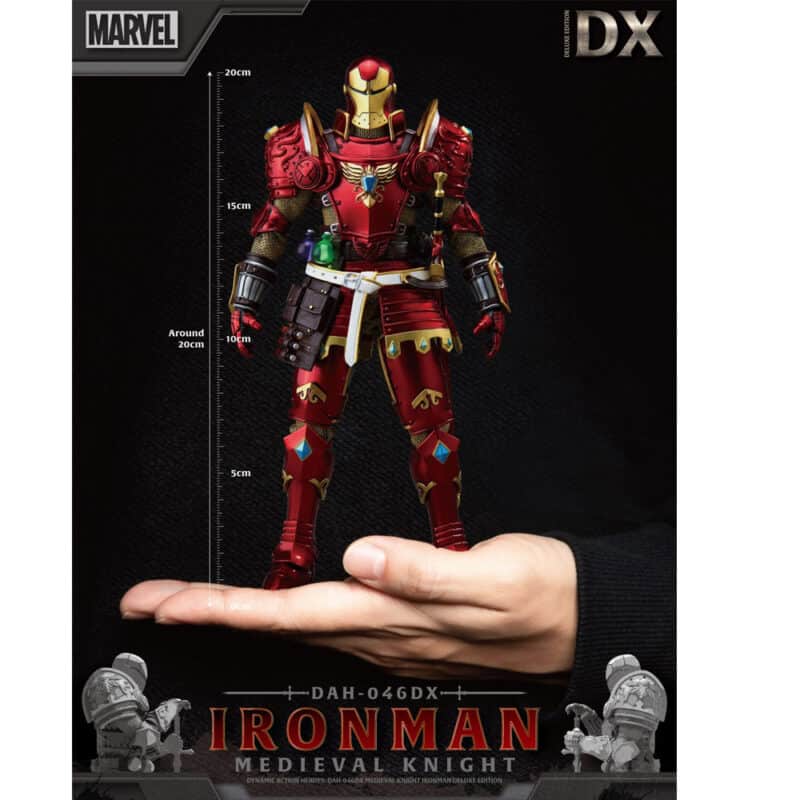 Beast Kingdom Dynamic 8ction Heroes: Medieval Knight Iron Man (Deluxe Version)