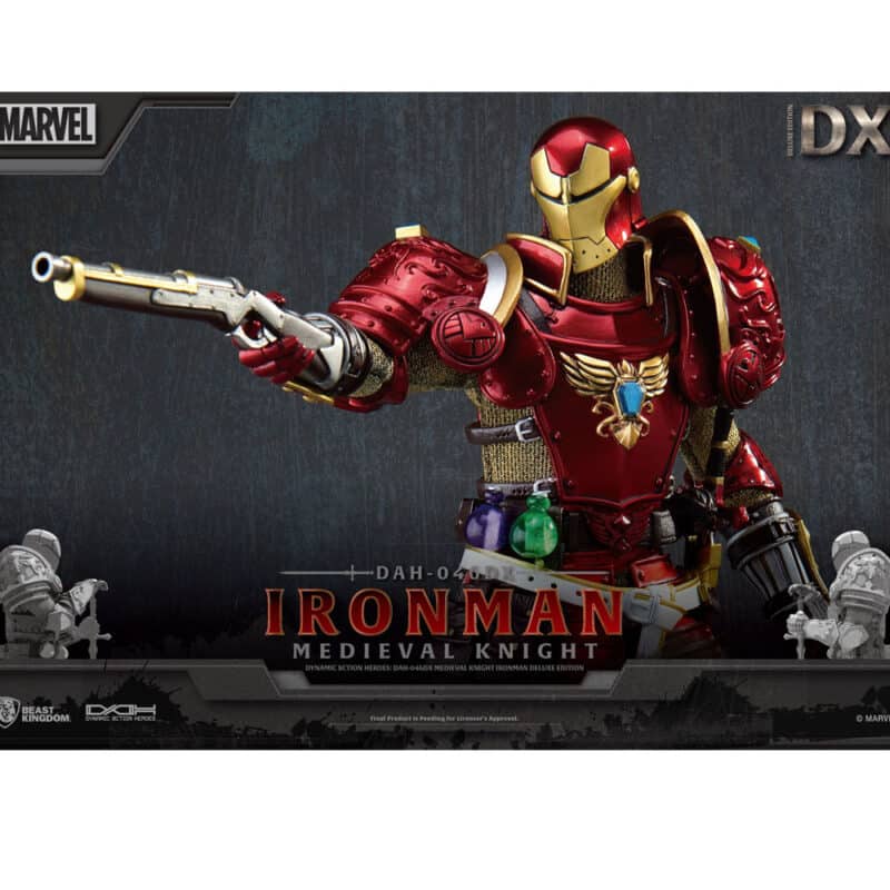 Beast Kingdom Dynamic 8ction Heroes: Medieval Knight Iron Man (Deluxe Version)