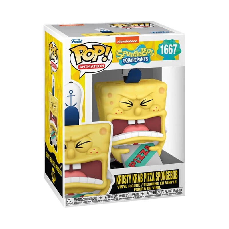 Funko POP! Animation: SpongeBob: 25th Anniversary - Krusty Krab Pizza SpongeBob