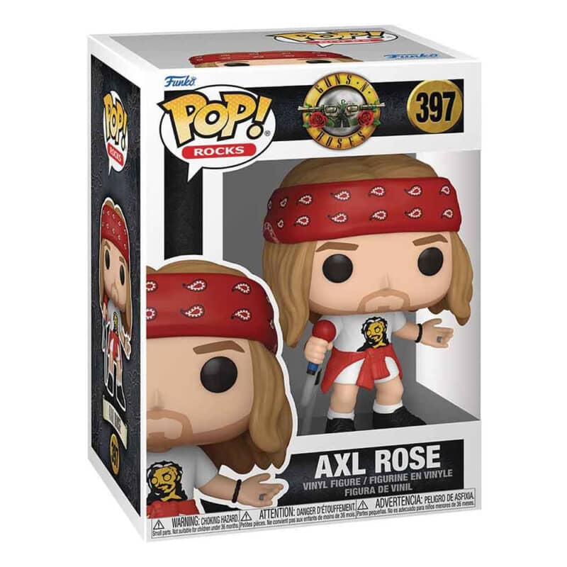 Funko POP! Rocks: Guns N´ Roses – Axl Rose (1980's)