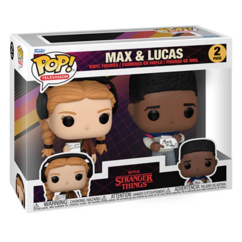 Funko Pop! Television: Stranger Things Season 4 – 2 Pack Max & Lucas