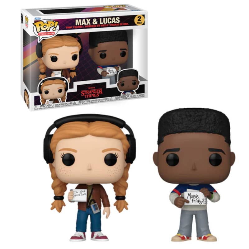 Funko Pop! Television: Stranger Things Season 4 – 2 Pack Max & Lucas