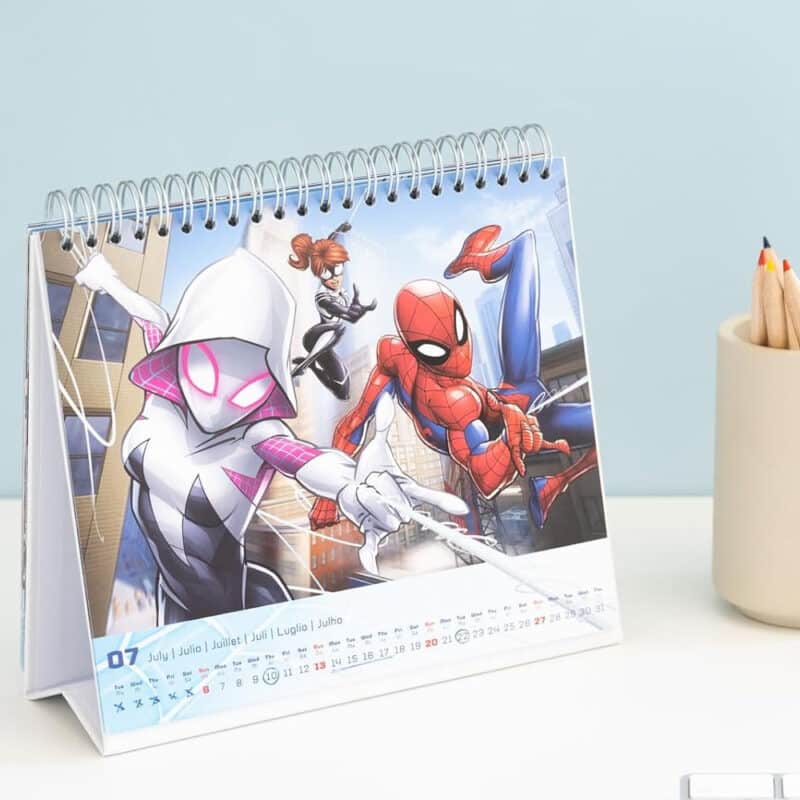 Marvel Spider-Man Desk Calendar 2025