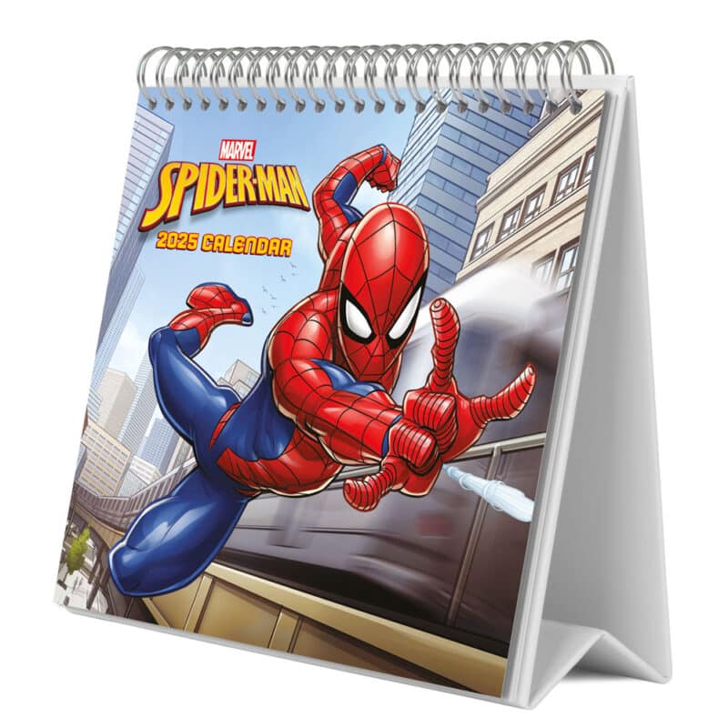 Marvel Spider-Man Desk Calendar 2025