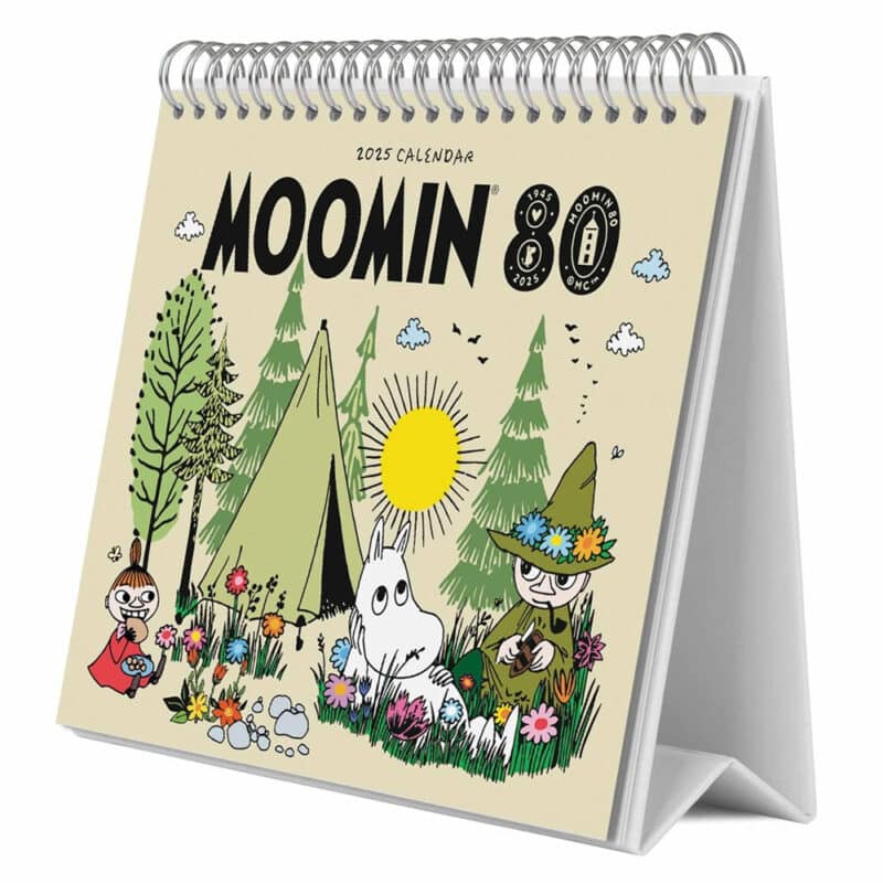 Moomin Desk Calendar 2025