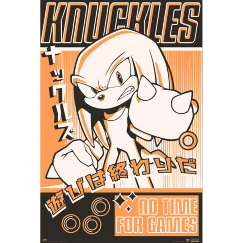 Poster Sonic the Hedgehog - Knuckles