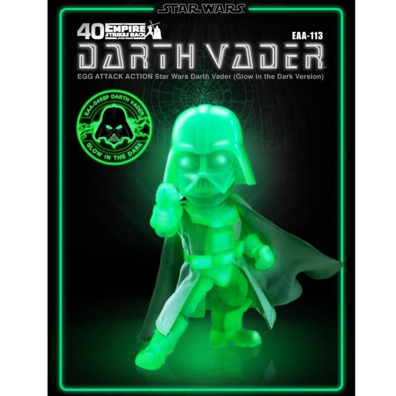 Star Wars: The Empire Strikes Back – Darth Vader (Glow in the dark ver.) Egg Attack Action Figure