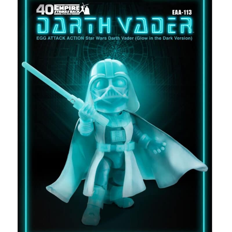 Star Wars: The Empire Strikes Back – Darth Vader (Glow in the dark ver.) Egg Attack Action Figure