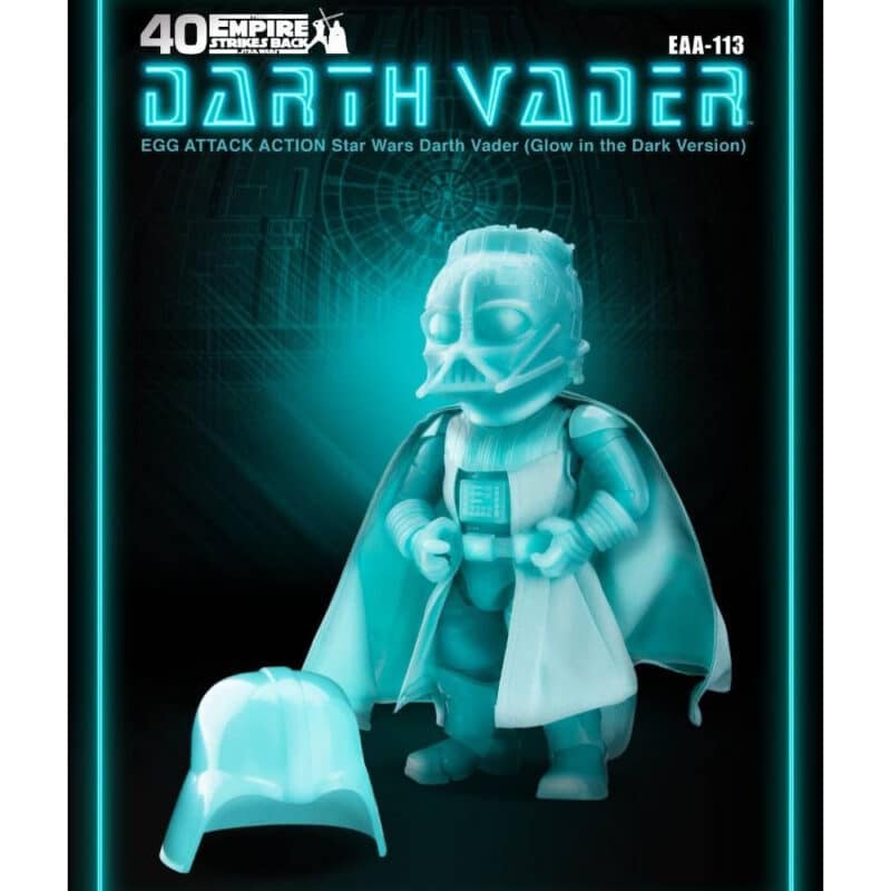 Star Wars: The Empire Strikes Back – Darth Vader (Glow in the dark ver.) Egg Attack Action Figure