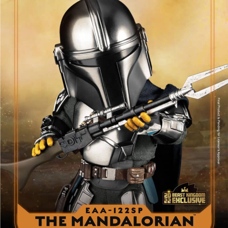 Star Wars: The Mandalorian - The Mandalorian (Beskar Armor) Egg Attack Action Figure