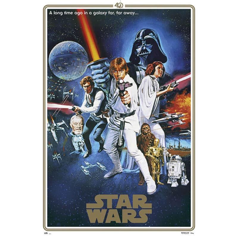 Star Wars poster - 40th Anniversary One Sheet B