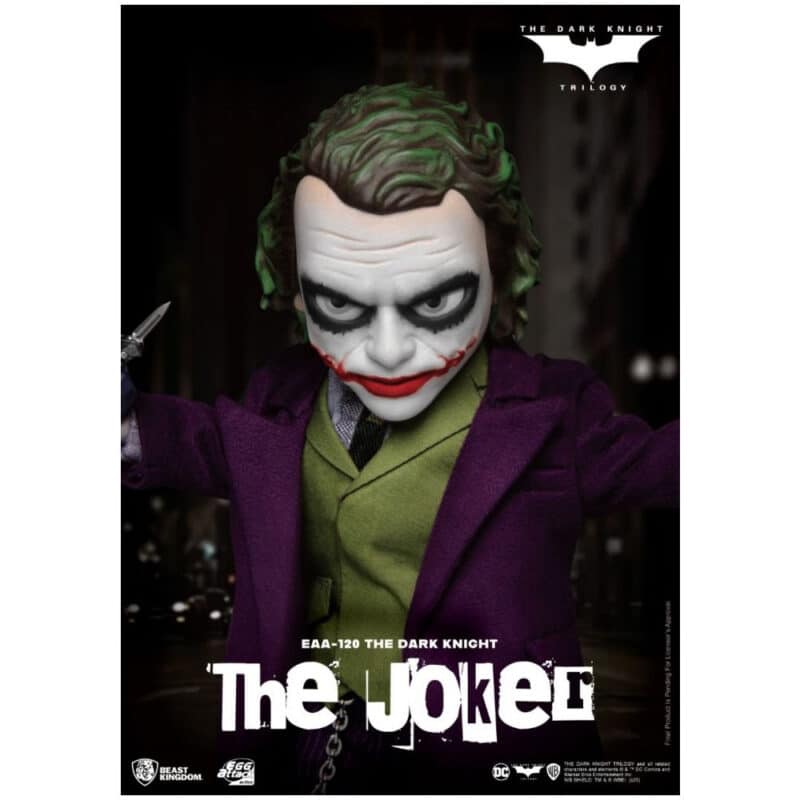 DC Comics Batman: The Dark Knight Trilogy EAA-120 Joker Action Figure