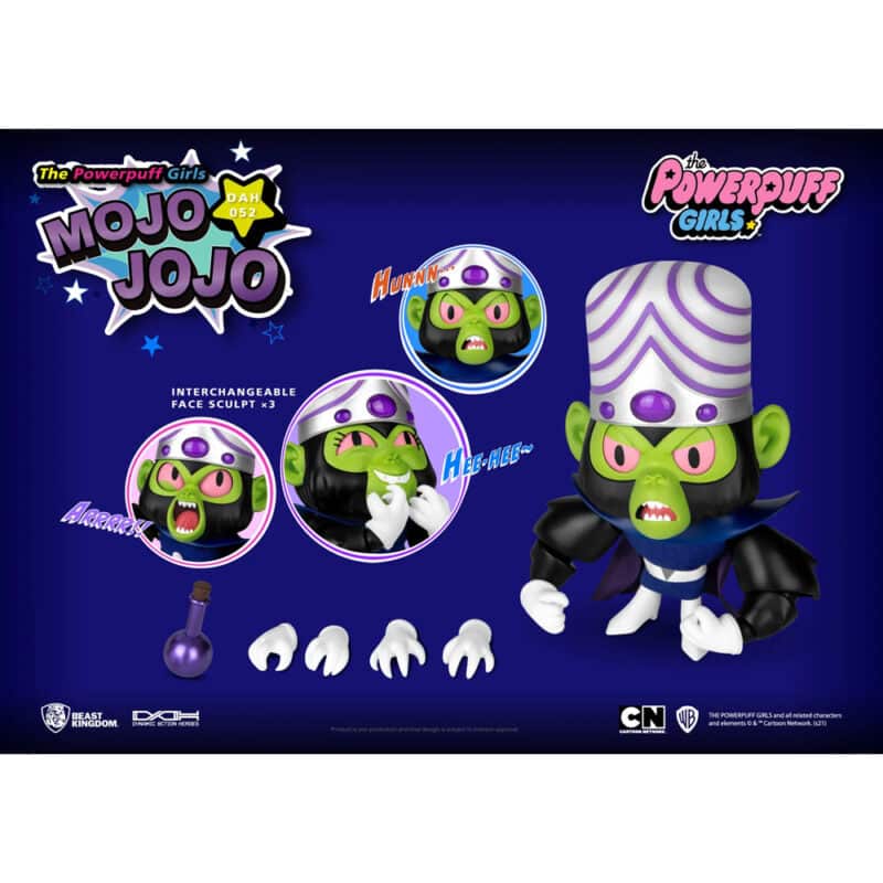 The Powerpuff Girls: Mojo Jojo Dynamic 8ction Figure