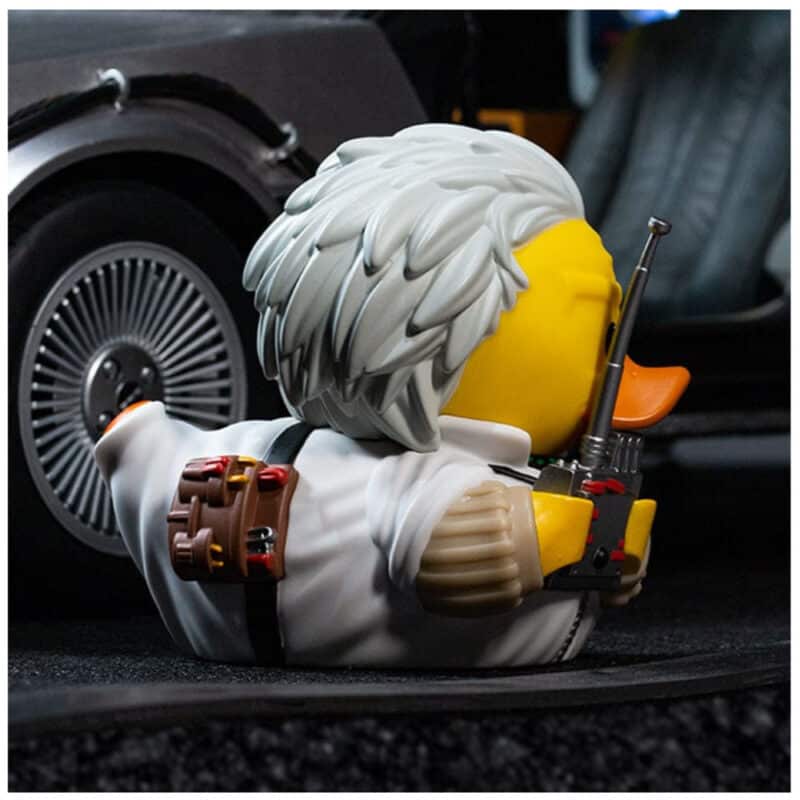 Back To The Future Doc Brown TUBBZ Collectible Rubber Duck (Boxed Edition)