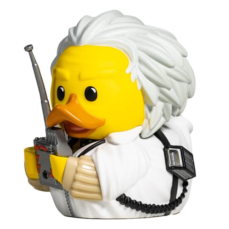 Back To The Future Doc Brown TUBBZ Collectible Rubber Duck (Boxed Edition)