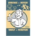 Fallout poster Vault Forever