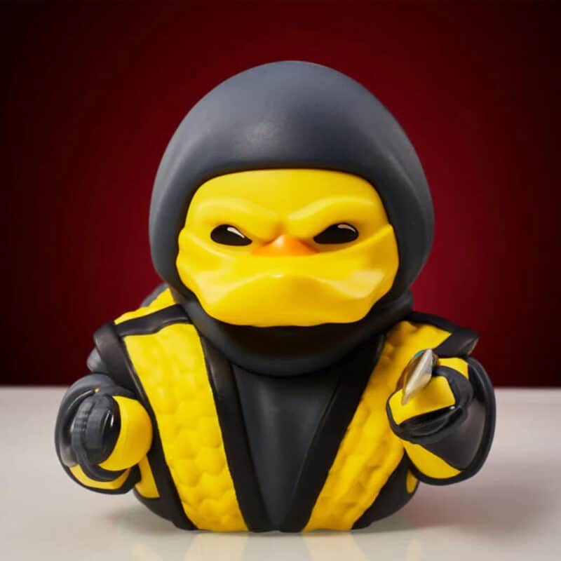 Mortal Kombat: Scorpion TUBBZ Collectible Rubber Duck (First Edition)