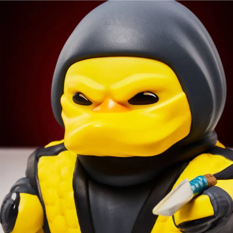 Mortal Kombat: Scorpion TUBBZ Collectible Rubber Duck (First Edition)