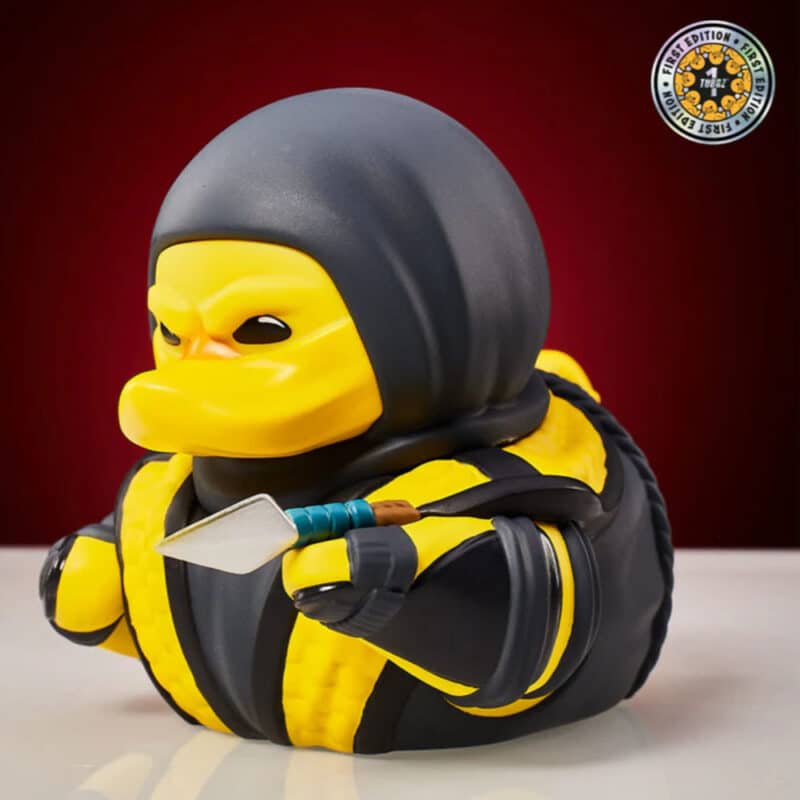 Mortal Kombat: Scorpion TUBBZ Collectible Rubber Duck (First Edition)