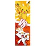 Pokemon door size poster Pikachu and Scorbunny