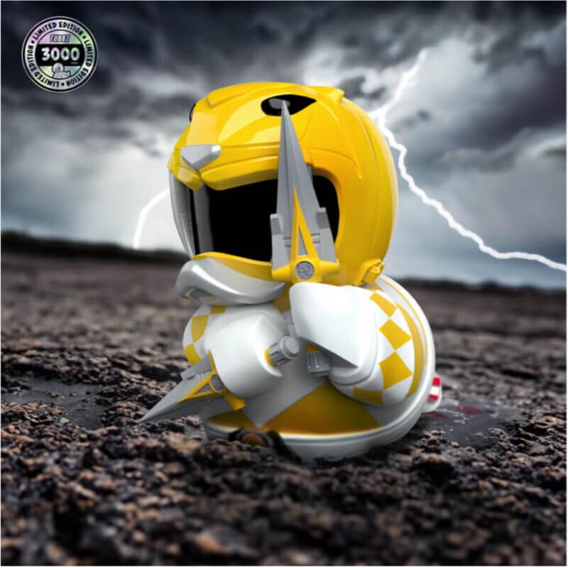 Power Rangers: Yellow Ranger TUBBZ Collectible Rubber Duck (First Edition)