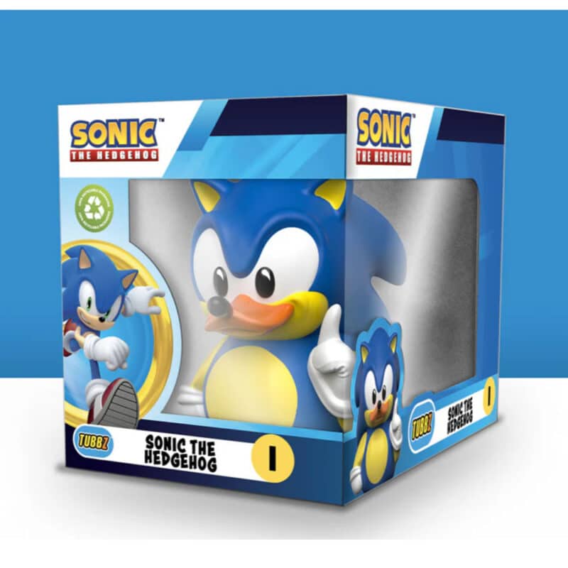 Sonic The Hedgehog Sonic TUBBZ Collectible Rubber Duck (Boxed Edition)