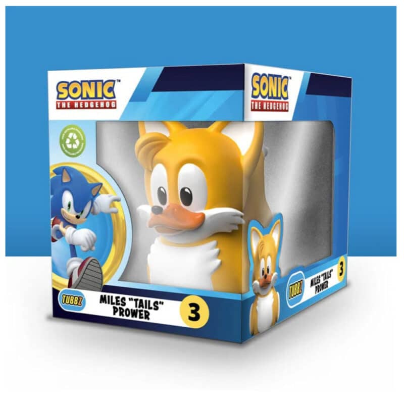 Sonic The Hedgehog Tails TUBBZ Collectible Rubber Duck (Boxed Edition)