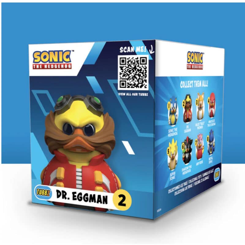 Sonic the Hedgehog: Dr. Eggman TUBBZ Collectible Rubber Duck (Boxed Edition)