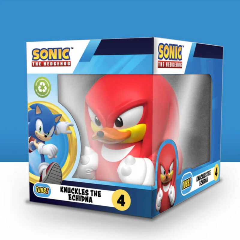 Sonic the Hedgehog: Knuckles TUBBZ Collectible Rubber Duck (Boxed Edition)