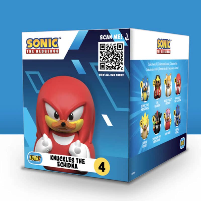 Sonic the Hedgehog: Knuckles TUBBZ Collectible Rubber Duck (Boxed Edition)