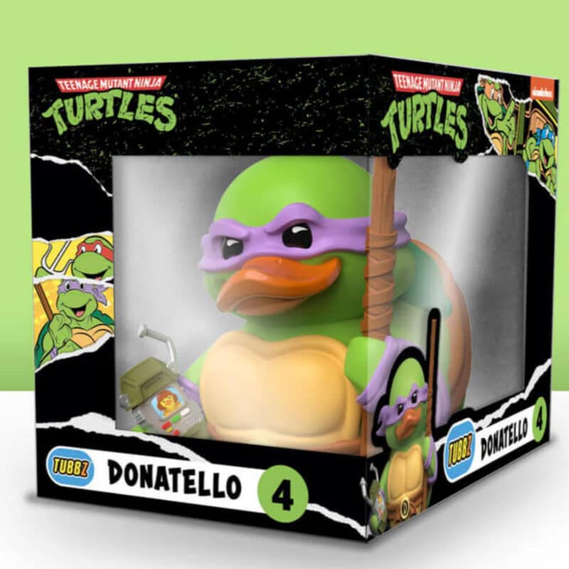 Teenage Mutant Ninja Turtles: Donatello TUBBZ Collectible Rubber Duck (Boxed Edition)