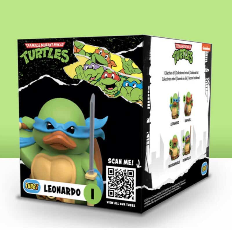 Teenage Mutant Ninja Turtles: Leonardo TUBBZ Collectible Rubber Duck (Boxed Edition)