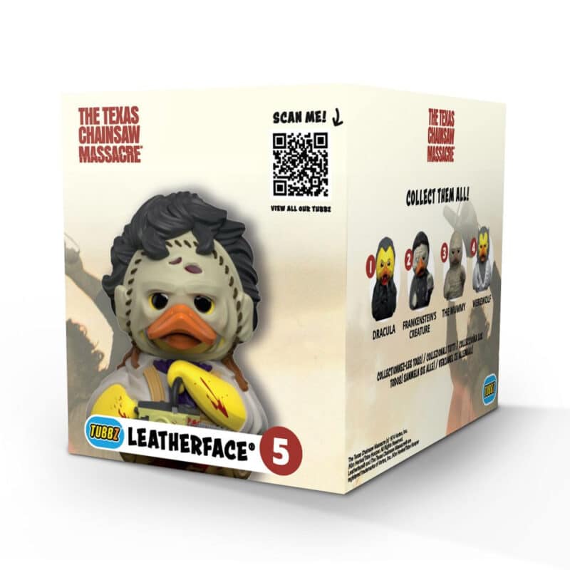 Texas Chainsaw Massacre: Leatherface TUBBZ Collectible Rubber Duck (Boxed Edition)