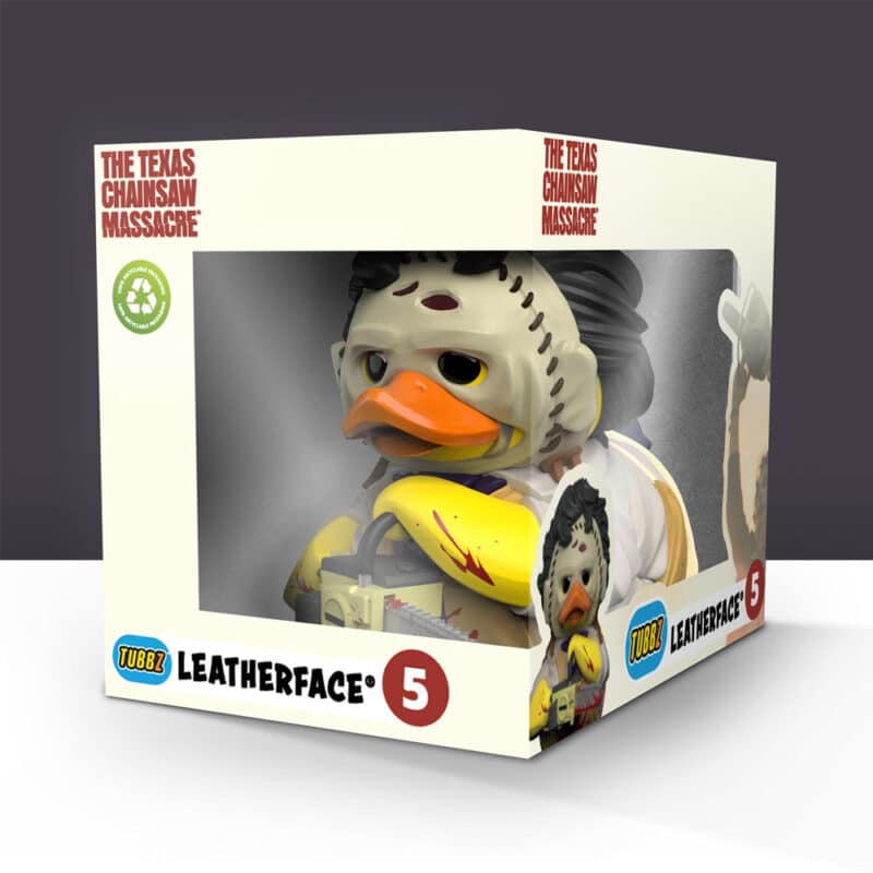 Texas Chainsaw Massacre: Leatherface TUBBZ Collectible Rubber Duck (Boxed Edition)