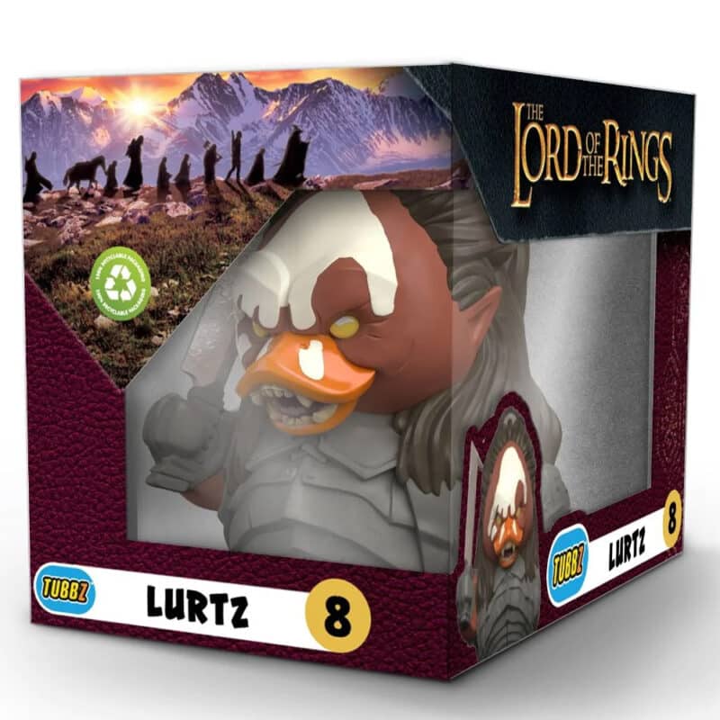 The Lord of the Rings Lurtz TUBBZ Collectible Rubber Duck (Boxed Edition)