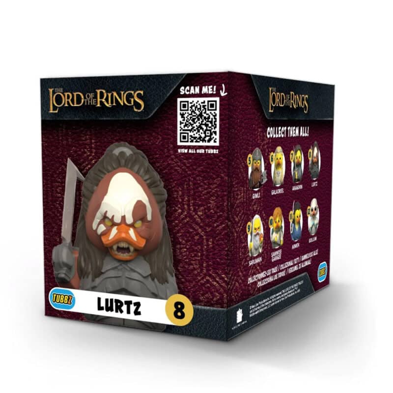 The Lord of the Rings Lurtz TUBBZ Collectible Rubber Duck (Boxed Edition)