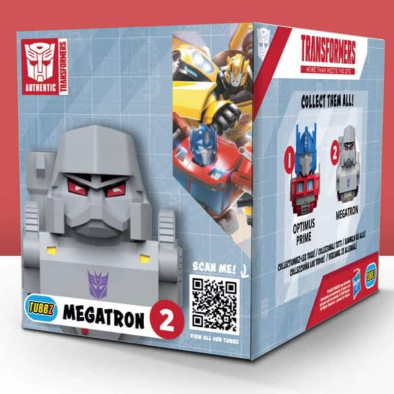 Transformers: Megatron TUBBZ Collectible Rubber Duck (Boxed Edition)