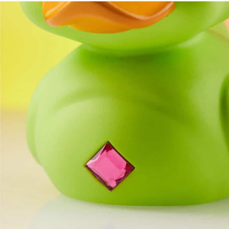 Trolls: Green Troll (Green with Pink Hair) TUBBZ Collectible Rubber Duck